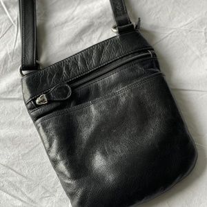 Overland Leather Crossbody Bag